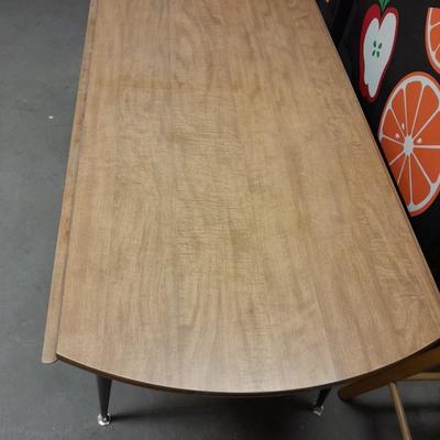 Plank Maple Howell co. table with fold down leaves