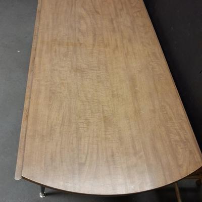 Plank Maple Howell co. table with fold down leaves