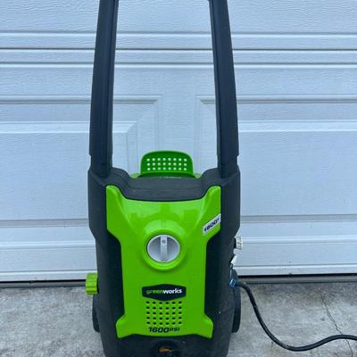 GREENWORKS 1600PSI Electric Pressure Washer