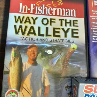 Let's go fishing! Books on fishing in Colorado, small cooler, condiment containers and more