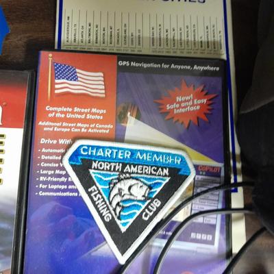 Let's go fishing! Books on fishing in Colorado, small cooler, condiment containers and more