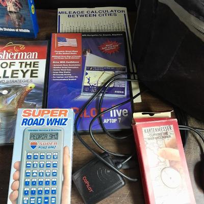 Let's go fishing! Books on fishing in Colorado, small cooler, condiment containers and more