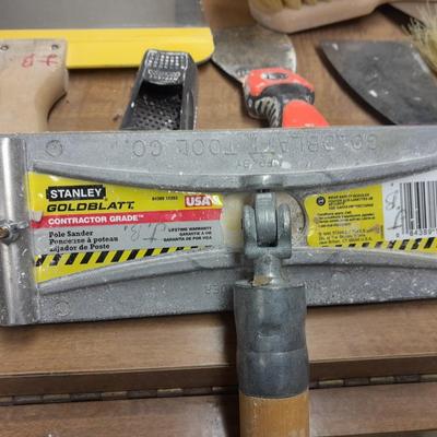 Drywall and Painting tools Many trowels, gold bond joint tape, and more