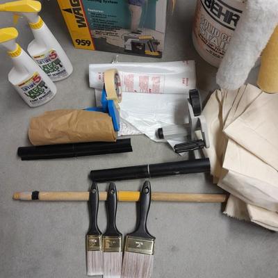 Power roller 959 Painting system with painting supplies galore!
