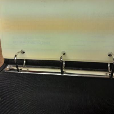 Office / School supplies, new computer speakers, 3 ring binders, more