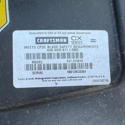 CRAFSTMAN 21â€ CX Series Self Propelled Mower