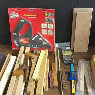Hardwoods for crafting and woodworking, drill bits and other small tools