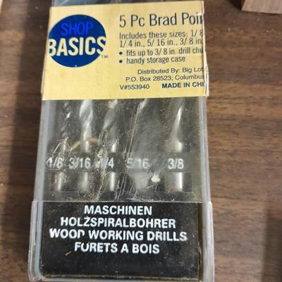 Hardwoods for crafting and woodworking, drill bits and other small tools