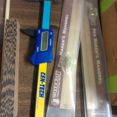 Hardwoods for crafting and woodworking, drill bits and other small tools