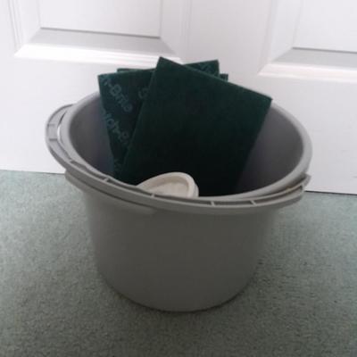 Eureka Mighty Mite canister Vacuum with attachment and extra bags and a cleaning bucket