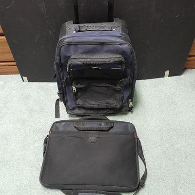 Starter Rolling backpack / computer bag with Swiss laptop case