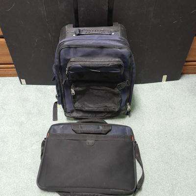 Starter Rolling backpack / computer bag with Swiss laptop case