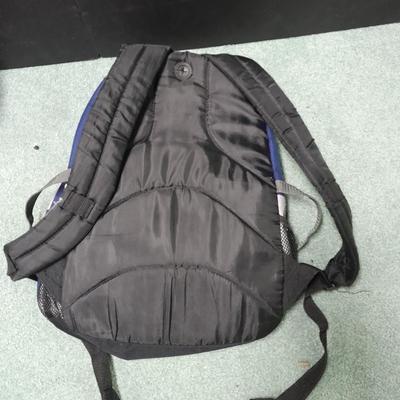 School backpack and a laptop bag