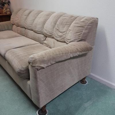 Brown Hide a bed sofa mattress still in plastic