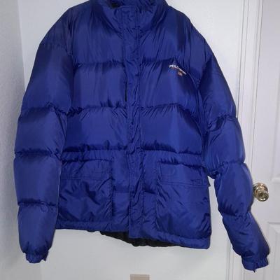 Blue Down Ralph Lauren POLO Sport coat Size XXL