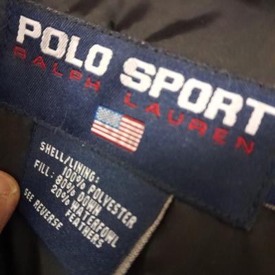 Blue Down Ralph Lauren POLO Sport coat Size XXL