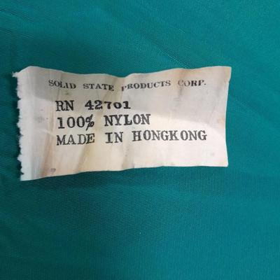 Vintage His and Her's rain Umbrella's With Laced Leather Crook Handles