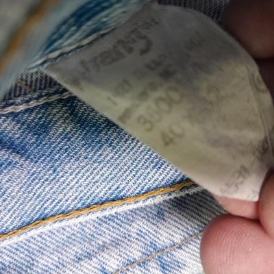 Four pairs of Men's work Jeans Rasco FR, Wrangler, Size 46 x 30 & 40 x 32