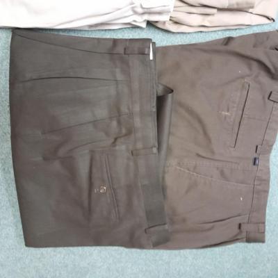 Four pairs of Men's Slacks 42 x 30, Cabela's 48 REG, Docker's 40 x 32