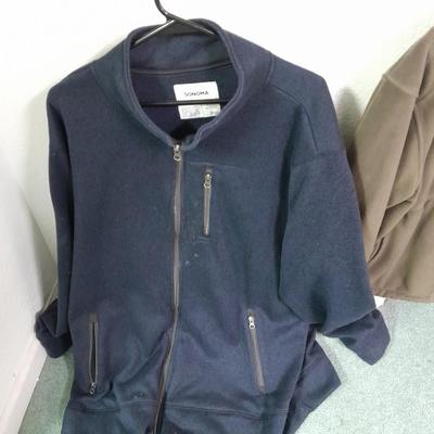 Men's Triple five Down Vest XL and two Jackets