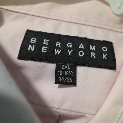 Eight Men's long sleeve button up shirts