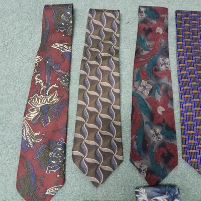 Fourteen Neckties CU Buffs, Fun designs and colors Bill Blass, Grant, Executive Collection and more