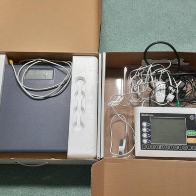 Medtronic Commander Flex blood pressure monitor and SC250 Scale