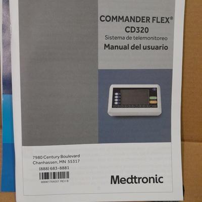 Medtronic Commander Flex blood pressure monitor and SC250 Scale