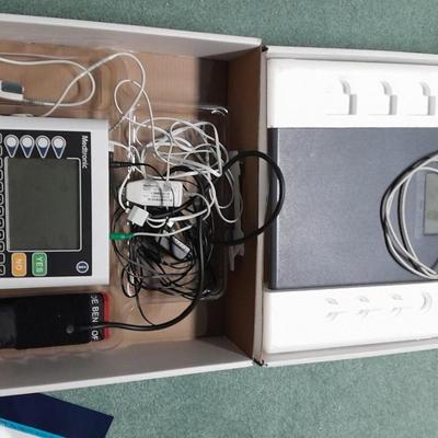 Medtronic Commander Flex blood pressure monitor and SC250 Scale