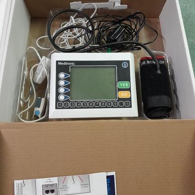 Medtronic Commander Flex blood pressure monitor and SC250 Scale