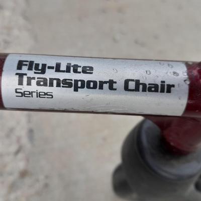 Drive folding Fly-lightweight Transport mobility wheelchair.