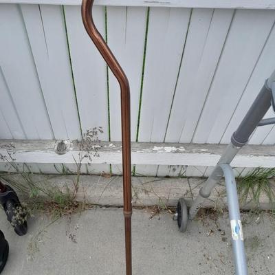 Adjustable Mobility walker and adjustable walking cane