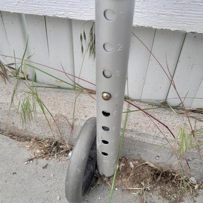 Adjustable Mobility walker and adjustable walking cane