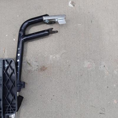 Drive folding Mobility chair wheelchair with removable leg rests.