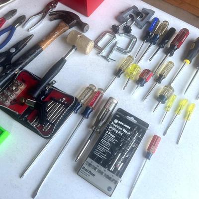 TOOL LOT with Toolbox