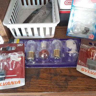 Folding door storage cabinet with Household and automobile chemicals