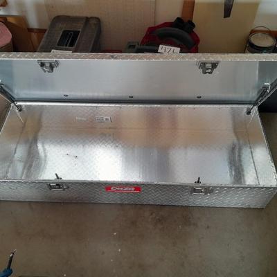 Diamond plate chrome truck toolbox Competitor series (no keys) Full size 8'