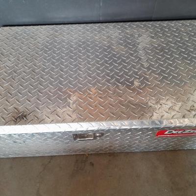 Diamond plate chrome truck toolbox Competitor series (no keys) Full size 8'