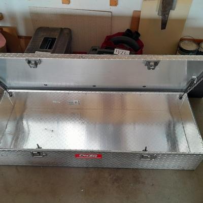 Diamond plate chrome truck toolbox Competitor series (no keys) Full size 8'