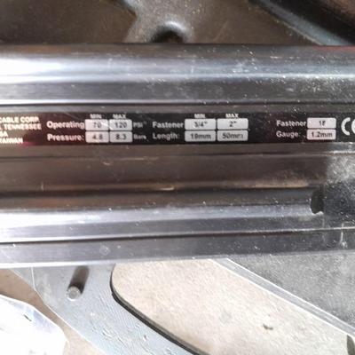 Porter Cable Brad Nailer in case with Brads