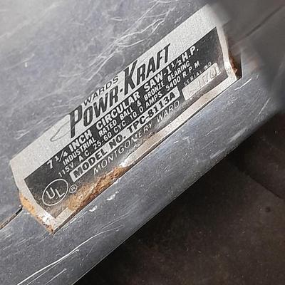 Powr-Kraft 71/4 " Circular saw