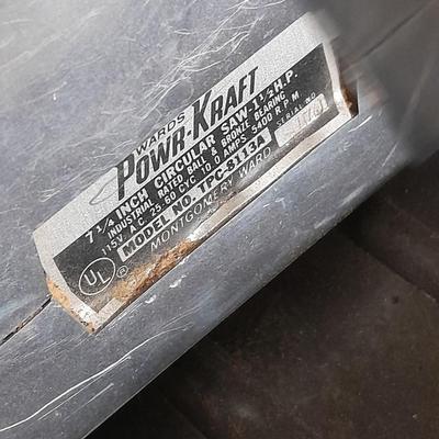 Powr-Kraft 71/4 " Circular saw