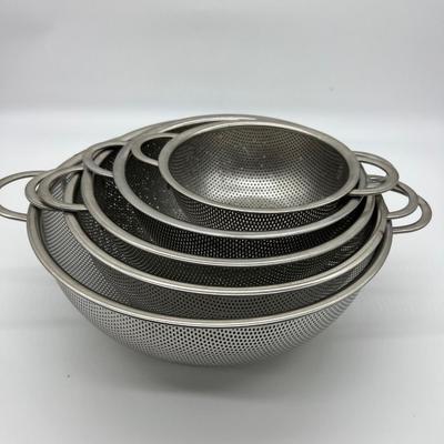 Stainless Steel Colander Set of 5
