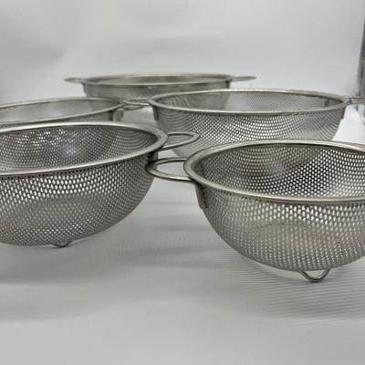 Stainless Steel Colander Set of 5