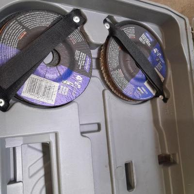 Ryobi 4.5" Angle Grinder Model AG451 with case and instruction manual