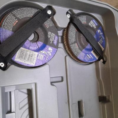 Ryobi 4.5" Angle Grinder Model AG451 with case and instruction manual