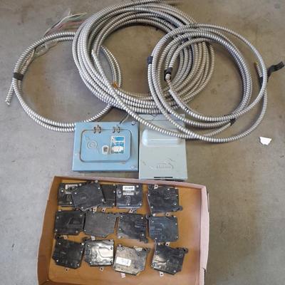 Household fuses, Electrical fuse coxes and flexible conduit