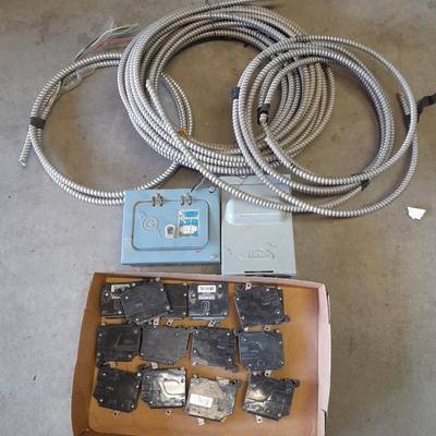 Household fuses, Electrical fuse coxes and flexible conduit