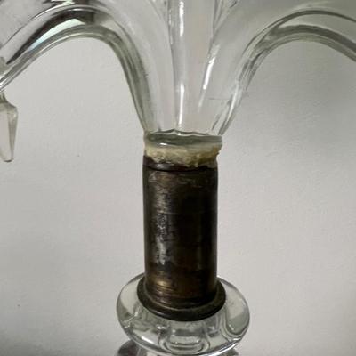 Vintage Crystal Candelabra *Read Details