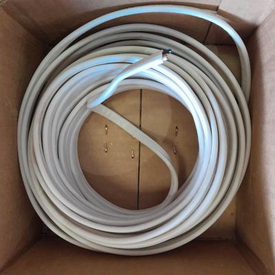 Electrical wire, light switches and outlets with an assortment of covers